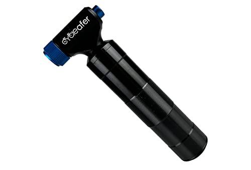 Cycleafer® CO2 Bike Pump, Premium Quality, Easy and Quick Inflation of Bicycle Tyres This mini bicycle pump is suitable for inflating Presta & Schrader valves. (co2 cartridge sold separatly) - Cycleafer.com